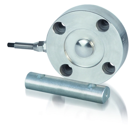 Hotel Installation Between Wire Rope Plates Disc Spoke Ring Type Pan Cake Low-Profile Compression Load Cell High Accuracy